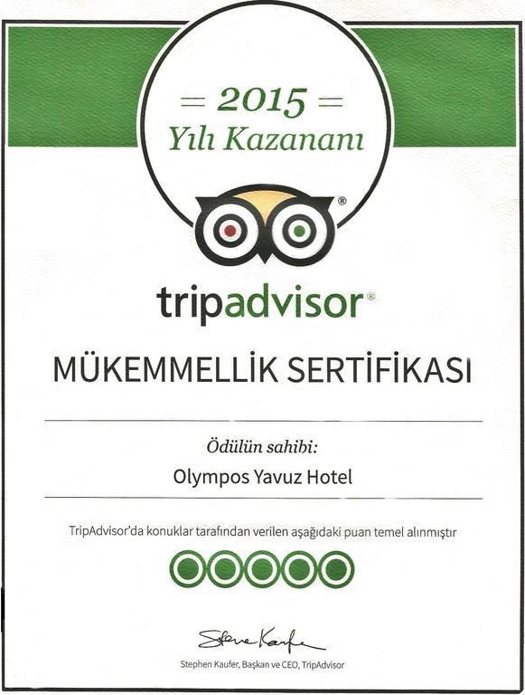 Olympos Yavuz Hotel Çıralı Kültér fotó